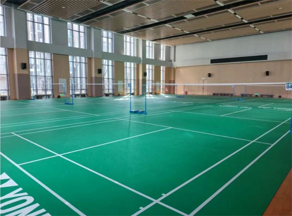 望悦国际社区室内羽毛球场地
